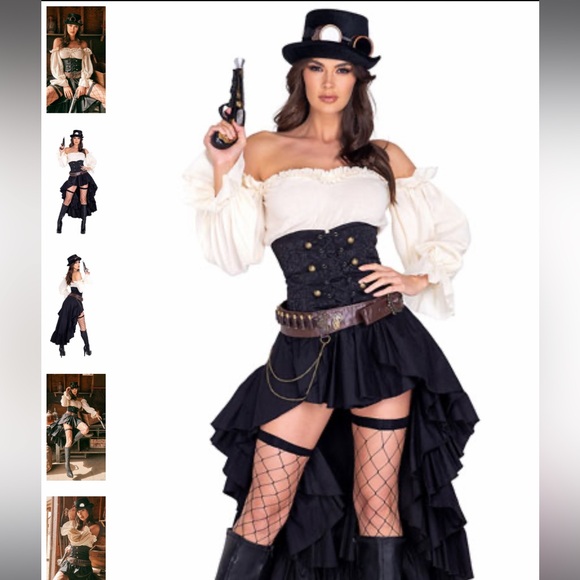 Steampunk costume size large - Picture 4 of 4